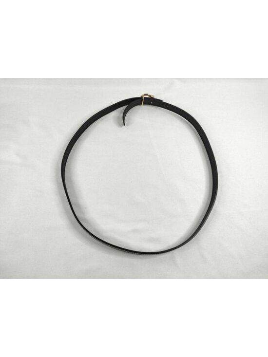 Hermes Belt Series Mini Etoupe Black Leather Reversible Gold